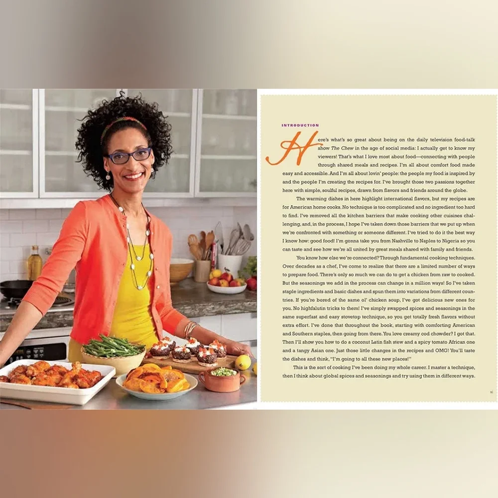 Carla Hall Carla's Comfort Foods: Favorite Dishes from Around the World